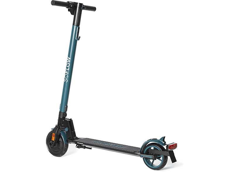 SOFLOW SO1 E-Scooter (7,8 Zoll, Schwarz, Grün)