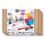 STAEDTLER 8023 15 ST Modelliermasse, FIMO Soft Basic XXL Set 40pcs, Standard