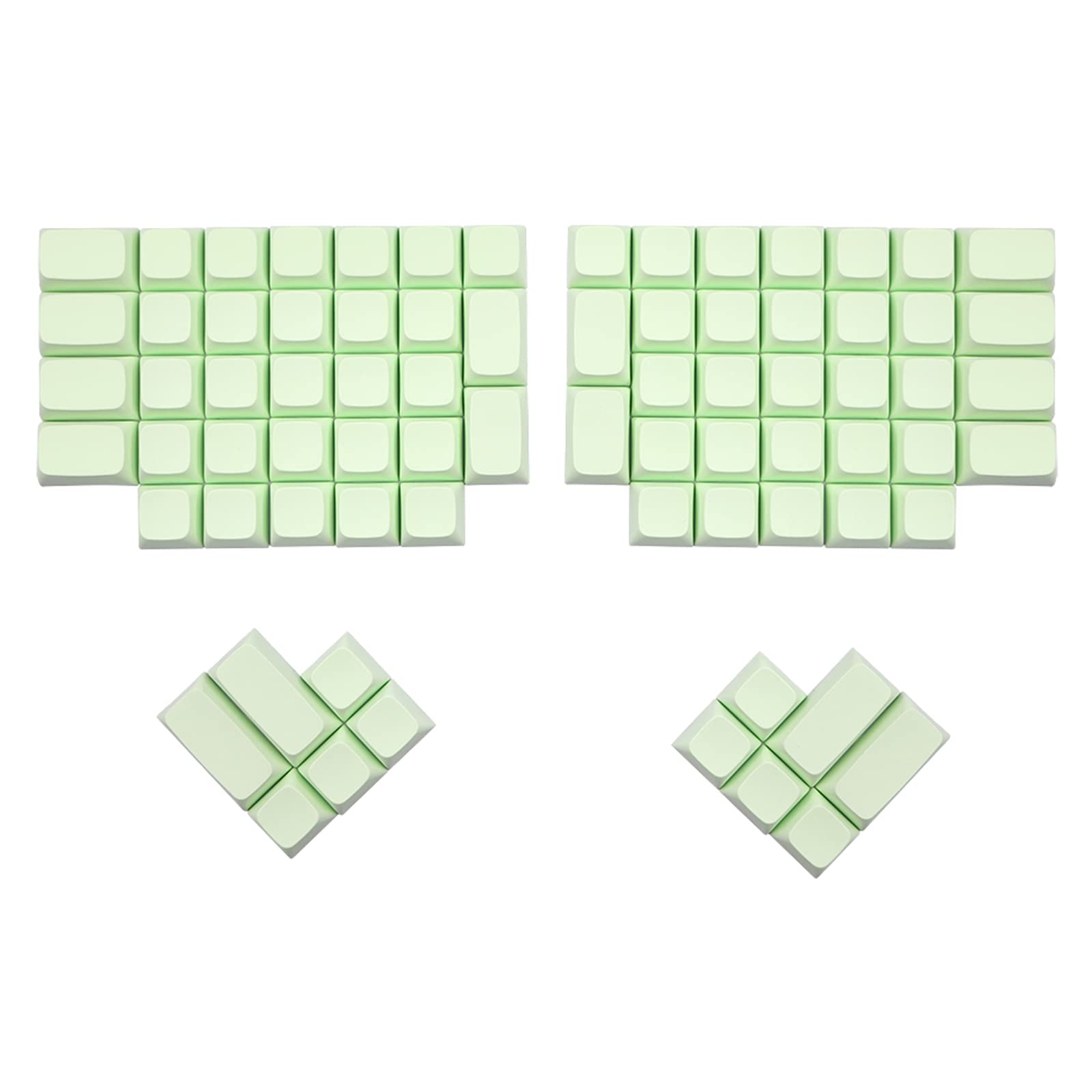 Unique Character 76 Pieces Not Engraving Blank Keycap Ergodox For Key Caps For MX Switches