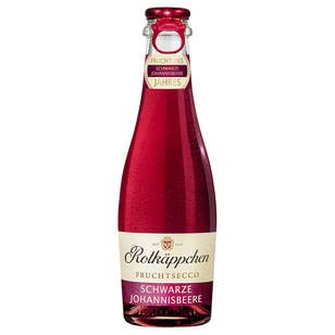 12 Flaschen Rotkäppchen Fruchtsecco schwarze Johannisbeere a 200ml Piccolo