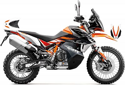 Uniracing KTM 890 R Adventure, Dekor-/Kratzerschutz-Set