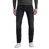 PME Legend Herren Jeans NIGHTFLIGHT - Regular Fit - Schwarz - Real Black Denim, Größe:36W / 30L, Farbvariante:Real Black Denim RBD