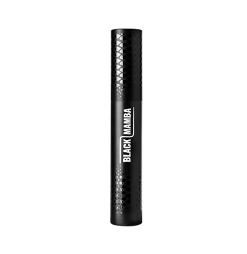 Mulac Cosmetics BLACK MAMBA Mascara Wimpernverlängerung, extra schwarz, gekämmt und mit einer ungemessenen Länge VEGAN 13 ml