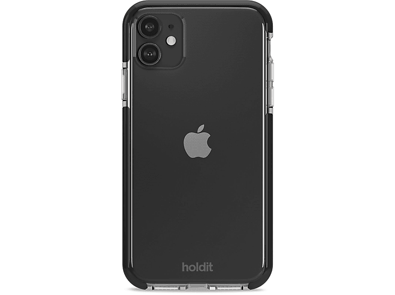 HOLDIT Seethru Case, Backcover, Apple, iPhone 11/XR, Black