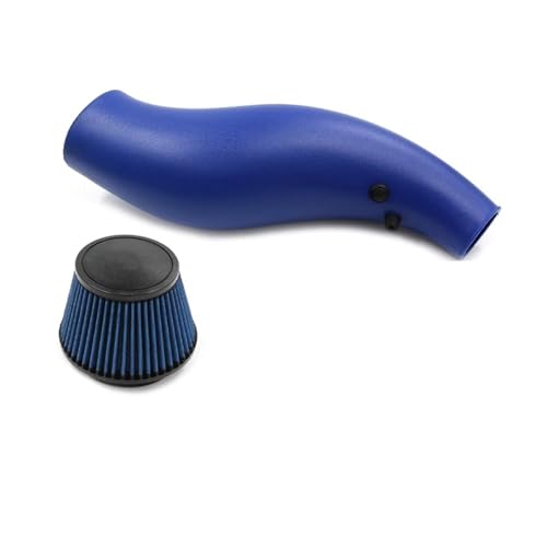 Induktion Schlauch Kit Für Civic 1992 1993 1994 1995 1996 1997 1998 1999 2000 EK EG Kunststoff Racing Air Intake Rohr Mit Luftfilter Ansaugrohr YX01131 Auto Luftansaug(Blau)