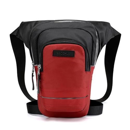 Leg Bag Motorrad Motorrad Oberschenkeltasche Motorrad Fahrer Reflektierende Drop Bein Tasche männer Reise Messenger Kreuz Körper Hüfte Oberschenkel Tasche Männlichen Nylon Strap Taille Fanny tasche(2)