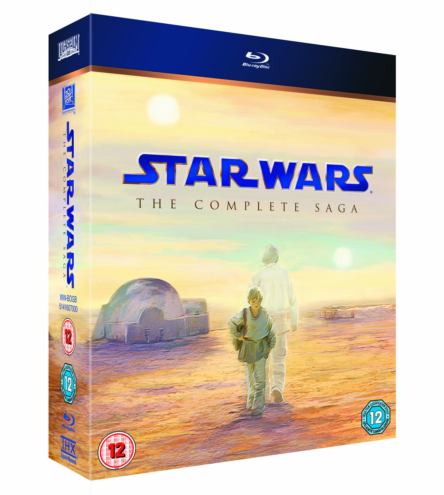 [UK-Import]Star Wars The Complete Saga (Episodes I-VI) Blu-Ray