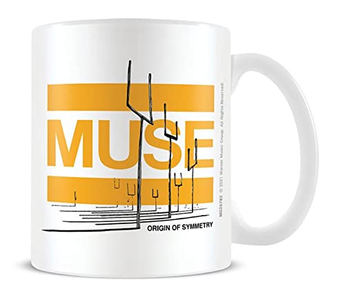 Pyramid International MG26782 Tasse in Geschenkbox (Origin of Symmetry Design), Keramik, offizielles Lizenzprodukt, 325 ml, Gelb