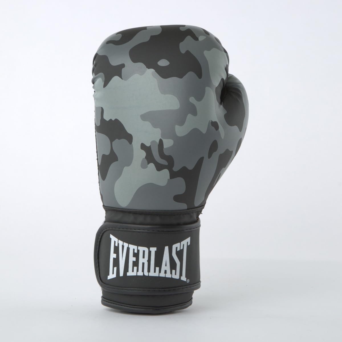 Everlast Unisex – Erwachsene Boxhandschuhe Spark Glove Trainingshandschuh, Grau Camouflage, 14oz