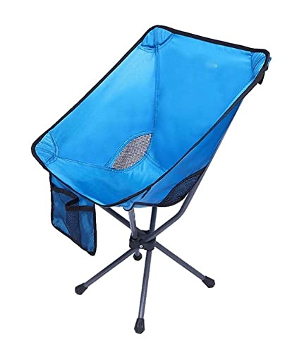 QYZUJIKL Outdoor Klappstuhl Campingstuhl Outdoor Campingstuhl Angelstuhl mit Aufbewahrungstasche für Festivals Garten Strand BBQ Bequeme Ruhe Tragbare Moon Chairs Klappstühle