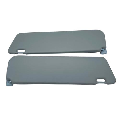 Sonnenschutz Sonnenblende Für Hyundai Für H100 für Mitsubishi für L300 Links Rechts 2 Pcs Set Sonnenschirm Grau Mit Spiegel Auto Sonnenschutz