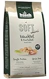 bosch HPC SOFT Mini Wachtel & Kartoffel | halbfeuchtes Hundefutter für ausgewachsene Hunde kleiner Rassen | Single Protein | grain-free | 1 x 2.5 kg