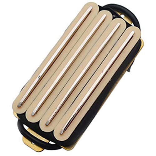 ZENGXUE 2-duale Klinge E-Gitarre Hochleistungsspur Typ Vier Spule Humbucker Pickup Humbucker Tonabnehmer Set (Color : Yellow)