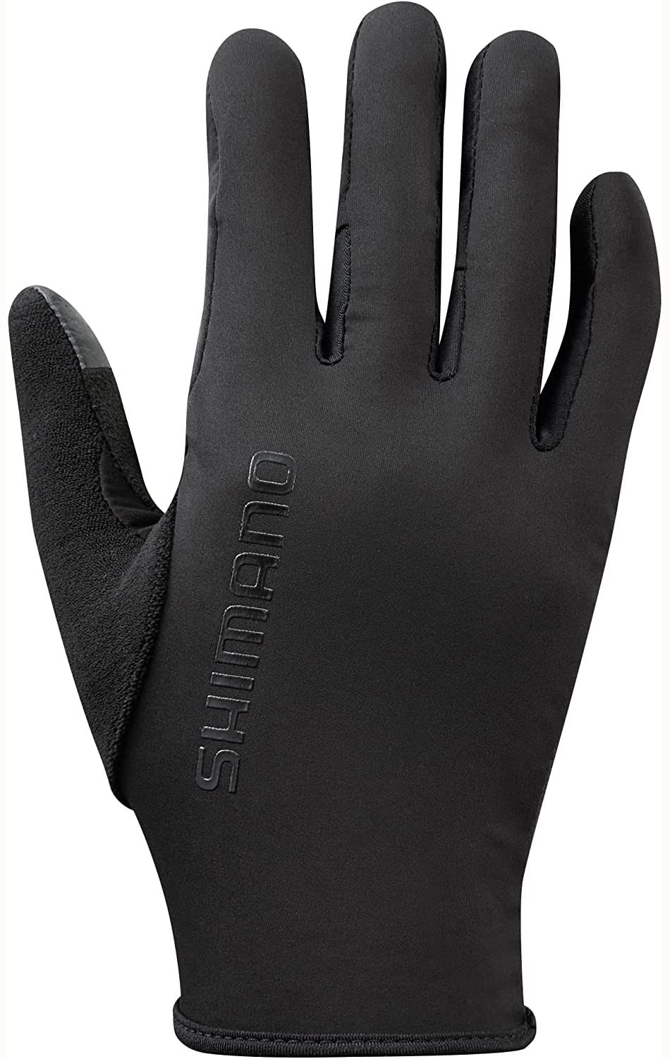 SHIMANO Clothing Unisex Windbreak Race Handschuh, Schwarz, Größe L