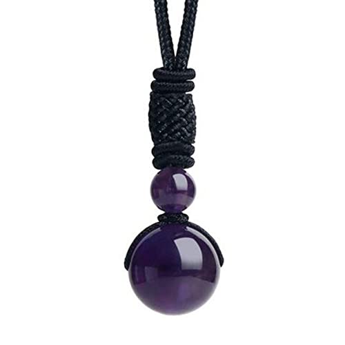 Natürlicher Kristall Quarz Stein Amethysten Reiki Baum des Lebens Hexagon Herz Chakra Stein Anhänger Draht umwickelter Schmuck,Amethyst 19