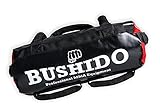 DBX BUSHIDO Unisex-Adult DBX-PB-10 Sport Bulgarian 35 kg-Sandbag Sandsack Fitness Sack-Power Bag für Kraftraining und Functional Training-Leere, Black, One Size