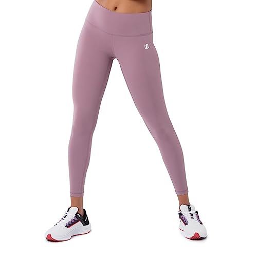 SIROKO Luxus-Leggings für Damen, mittlere Größe, Malve, L