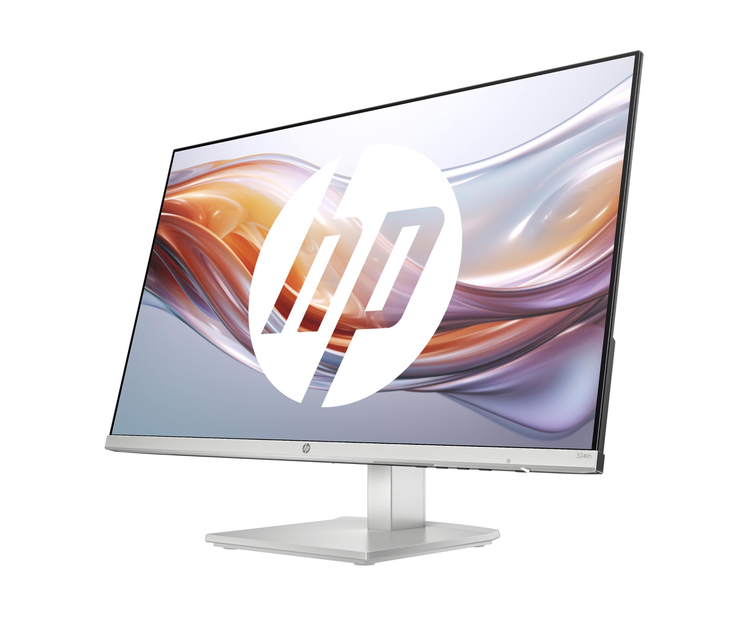 HP Series 5 524sh FHD IPS Monitor | 60,5 cm (23,8 Zoll) | 100Hz | 1920x1080 Pixel (16:9) | 1500:1 Kontrast | 99% sRGB | HDMI 1.4 | VGA | Höhen- & Neigungsverstellung | Nachhaltig produziert | Weiss