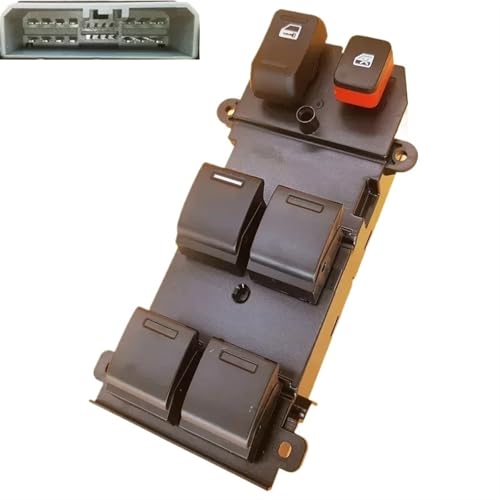 Fensterschalter Tasten Für CRV Für CR-V 2007-2011 Power Master Fensterheber Control Schalter Taste 35750SWAK01 35760SWAJ01 Autos Fensterh Taster Schalter(Master Switch)