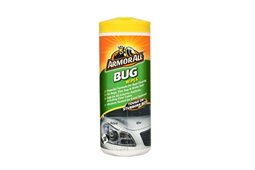 Armor All Bug Wipes, Auto Reinigungstücher, Außenflächen, 30 Tücher