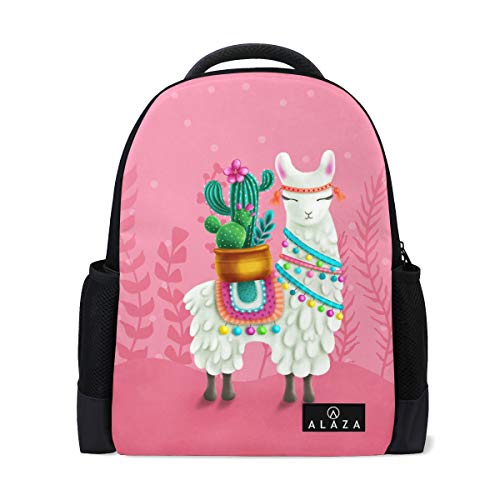 LAMA Kaktus Rucksack 14 Zoll Laptop Daypack Bookbag für Reisen College Schule