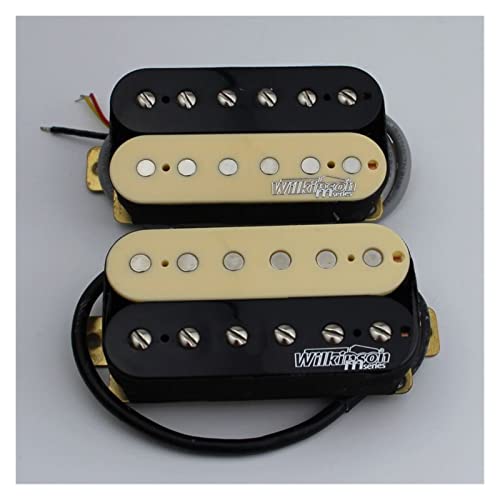 ZENGXUE 1 Set E-Gitarren-Humbucker- Pickups Zebra (NECKE& BRIDG) Humbucker Tonabnehmer Set