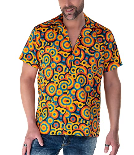 Comycom Kurzarm-Shirt »70s Circles« XXL