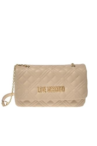 Love Moschino Damen Umhängetasche, Weiß