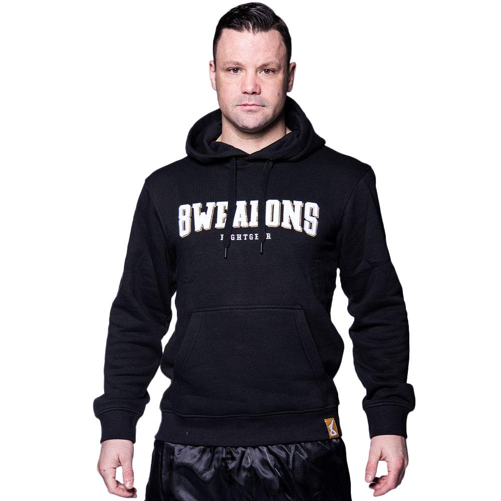 8 Weapons Hoodie, Classic, schwarz, M