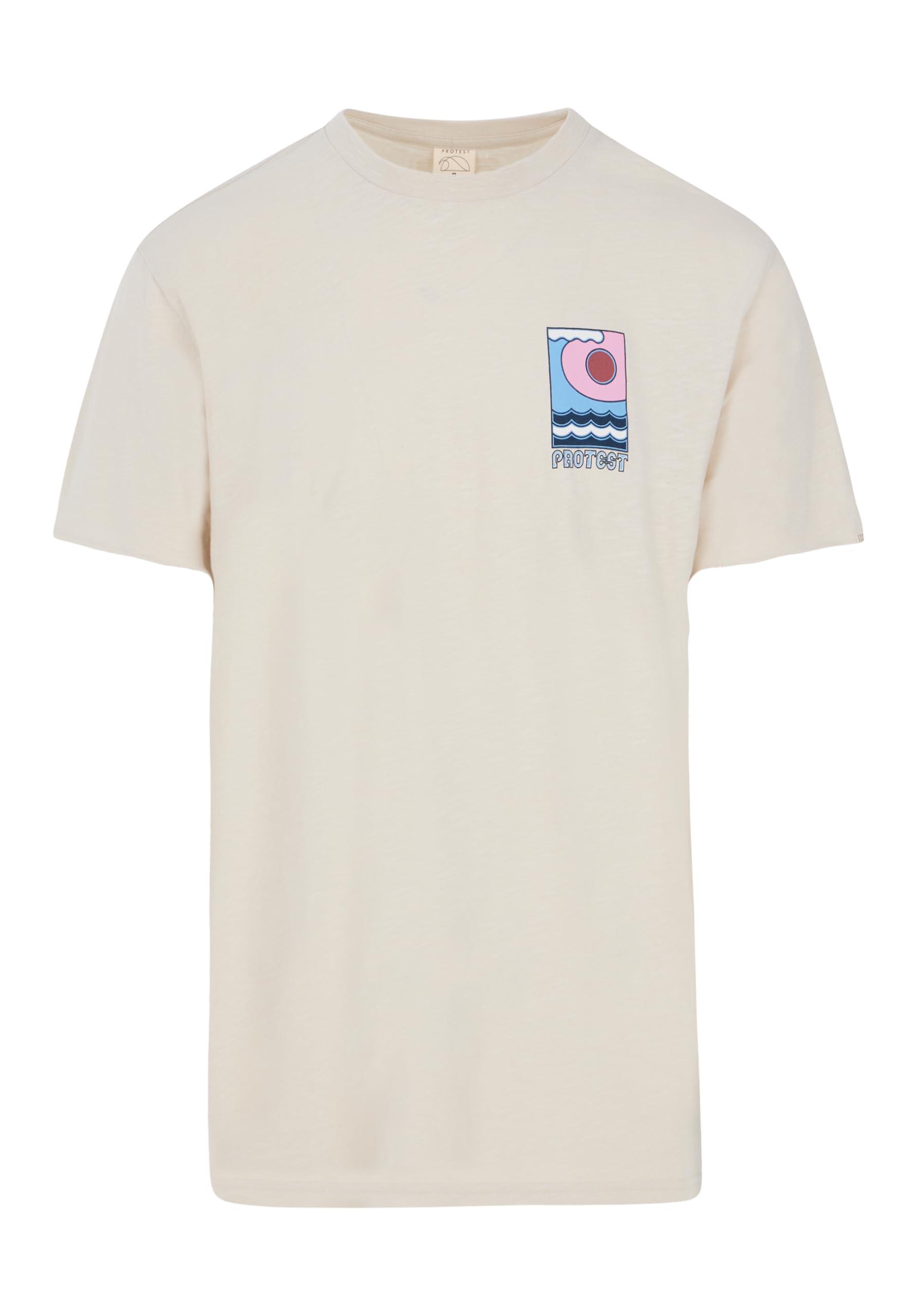 Protest Men T-Shirt PRTRUDGE Kitoffwhite L