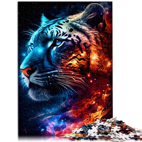 Puzzle, Lernspiele, Tiger-Puzzle, 1000 Teile, Holzpuzzle für Erwachsene, Spielzeug, Puzzle, Lernspiele, Stressabbau-Puzzle, 1000 Teile (50 x 75 cm)