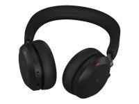Jabra Evolve2 75 MS Stereo Headset On-Ear schwarz