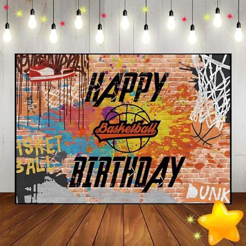 Sport Stadion Dekoration Basketball fotokorb Fotografie Rugby Baby Party Sport Banner Spiel 210X150cm