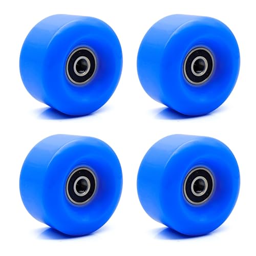 BFVAKBKYT Rollschuh-Räder, Skate-Rollen Ersatz, Skateboard-Rollen 4er-Pack Roller Roller(Blue a)