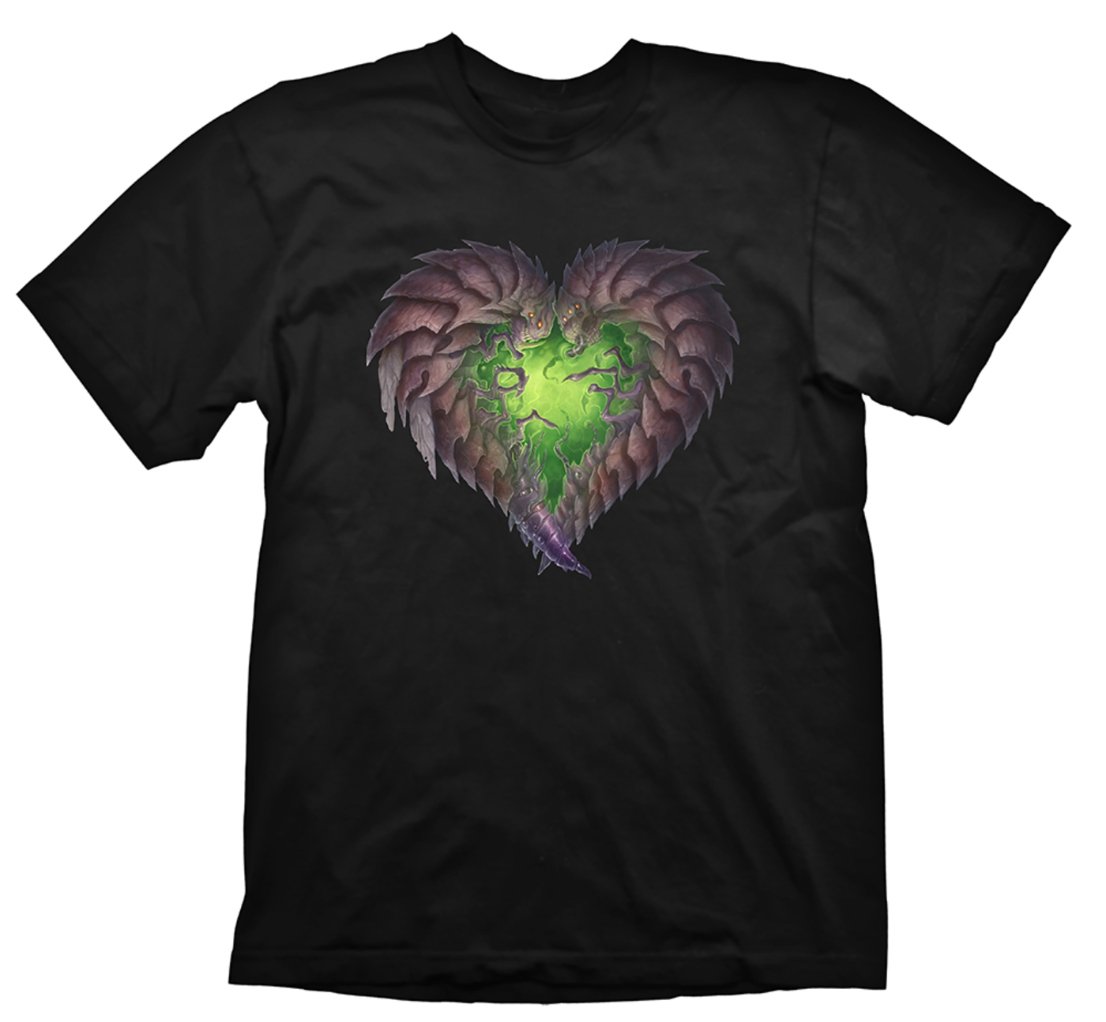 Starcraft 2 T-Shirt Zerg Heart, M