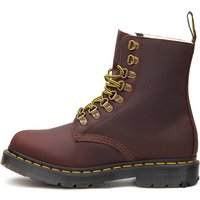 Dr. Martens Women's 1460 Pascal Fashion Boot, Dark Brown Snowplow WP, 7