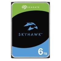 Seagate ST6000VX001 SkyHawk 6 TB intern Festplatte für Videoaufnahme mit bis zu 64 Kameras(8, 9 cm (3, 5 Zoll), 256 MB Cache, SATA 6 Gb/s, silber, Bulk)