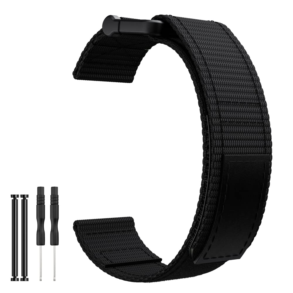 OPKDE 26, 20, 22 mm, Nylon-Uhrenarmband für Garmin Fenix 7X 6X Pro 7 7S 6 6S 5X 5 5S Plus/Epix Gen 2/Descent G1 Smart-Armbänder, Zubehör, For Descent Mk1 Mk2 Mk2i, Achat