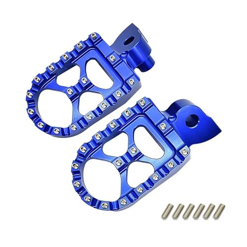 Motorrad Fußrasten Sets Für YZ65/85 YZ125/250 YZ250F/450F YZ125X/250X YZ250FX/450FX WR250F WR450F WR250R/X Motorrad Fußstütze Fußrasten Fußrasten Fußrasten