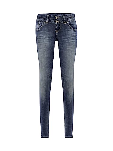 LTB Jeans Damen Jeans Julita X - Jeans Damen Skinny aus Baumwollmischung Skinny Denim Mittel mit Reißverschluss Niedrige Taille - Blau