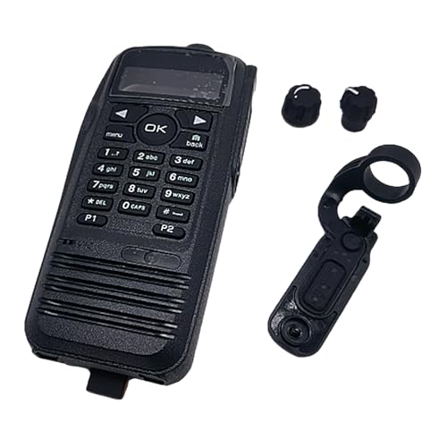 Mllepjdh Frontgehäuse für XPR6550 Radio WalkieTalkie Ersatz-Frontgehäuse mit Flexes-Kabel