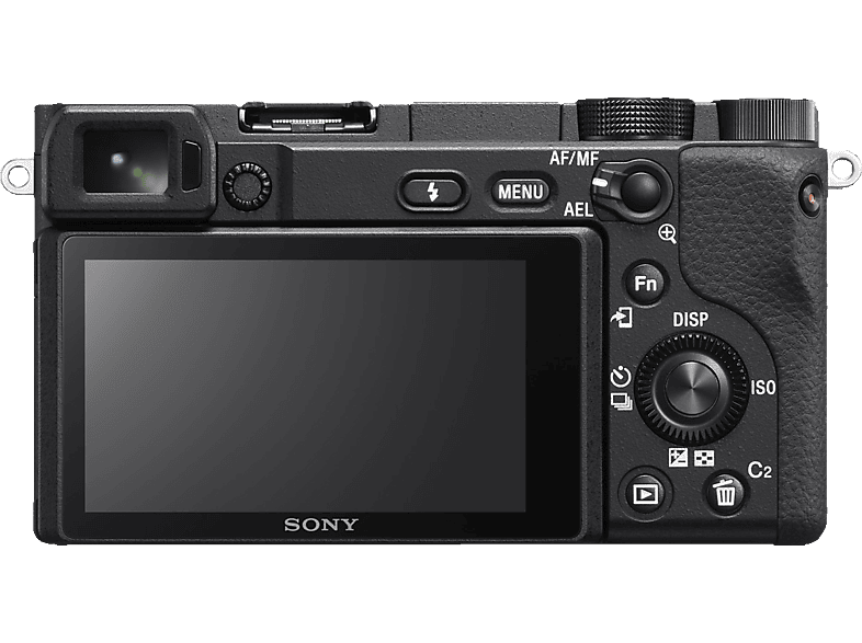 SONY Alpha 6400 Body (ILCE6400) Systemkamera, 7,6 cm Display Touchscreen, WLAN