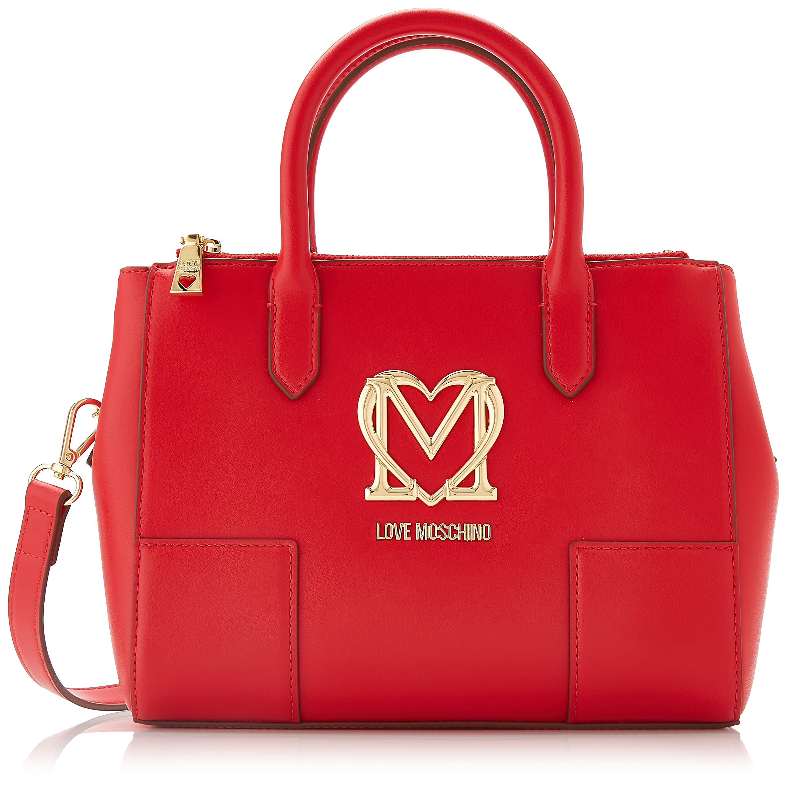 Love Moschino Damen Jc4410pp0fkq0500 Handtasche, rot, Einheitsgröße