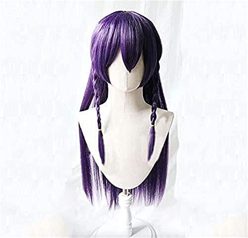 LINLINCD-Anime Coser Wig Game Cosplay Perücken Irelia The Blade Dancer Cosplay Perücke Hitzebeständige Perücke Halloween Karneval Party Wig+Perücke Cap