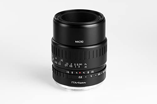 TT Artisan 40mm F2.8 Makro APS-C Objektiv Anschluss Sony E Mount Black Manueller Fokus für spiegellose Kamera