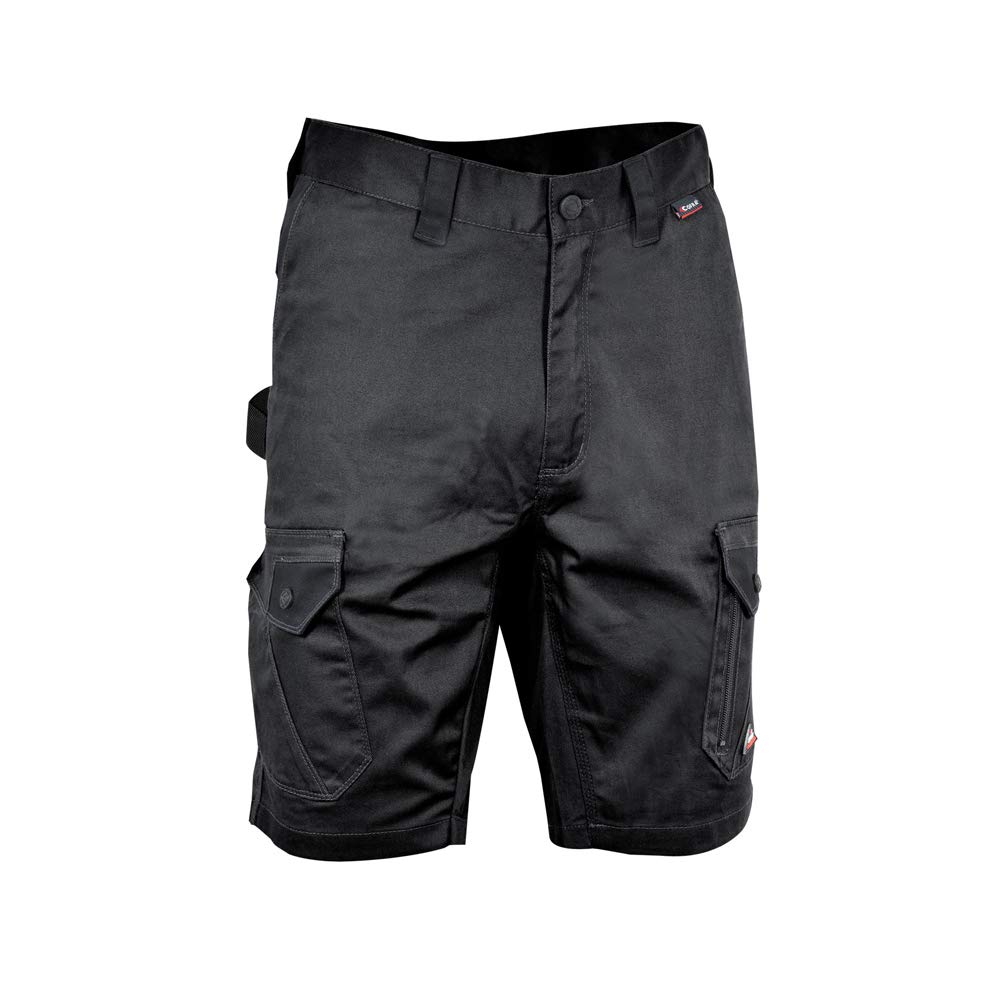 COFRA V619-0-05.Z52 KEDIRI Shorts, Schwarz/Schwarz, Größe 52