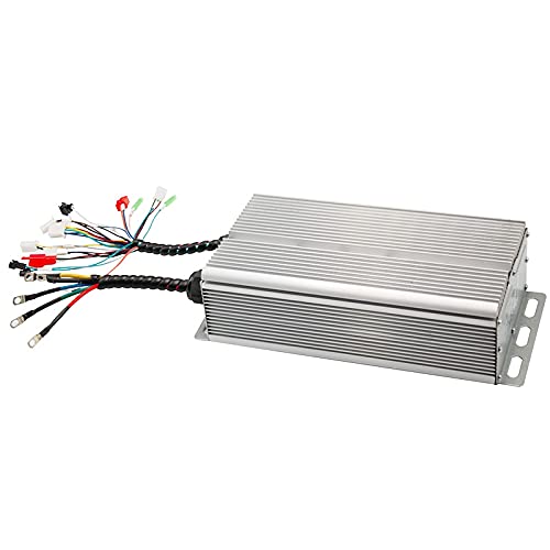 Eysaure 48V-72V 5000W Dreirad FOC Controller, Batterie Auto, Intelligenter BüRstenloser Motor Controller, Auto