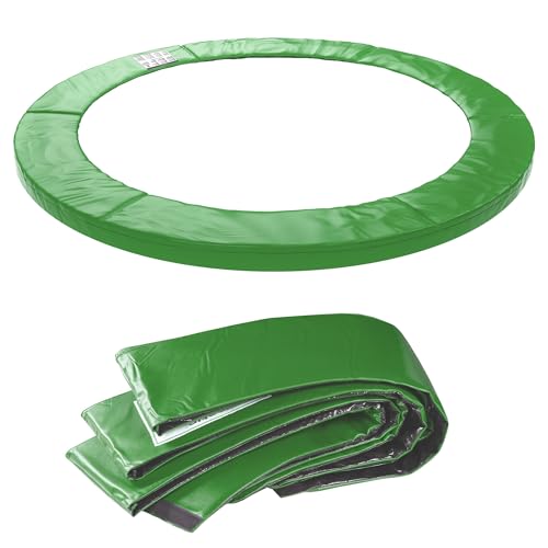 Kinetic Sports Trampolin Randabdeckung Ø 244 cm, Reißfest & UV-resistent, Ersatz Federabdeckung, Randschutz, Rahmenpolster, Schutzpolster für Gartentrampoline, 15 mm EPE-Schaumstoff, blau