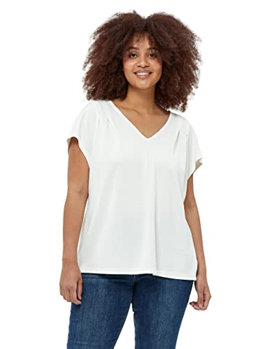 Peppercorn Damen Lana V Curve 3 V-Ausschnitt Bluse Kurve, Wolkentänzerin, 52 Größen