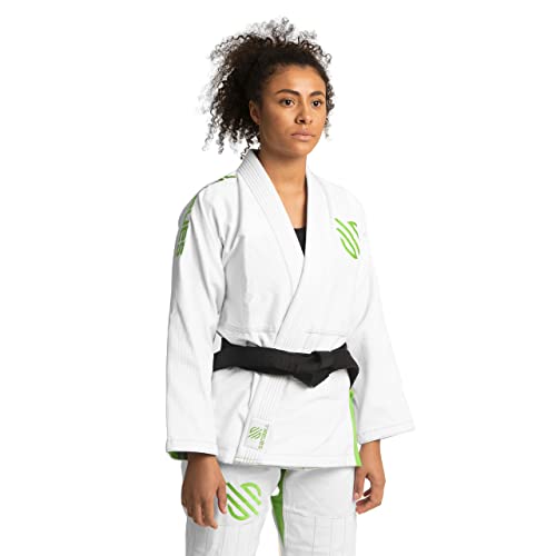 Sanabul New Item Damen Brazilian Jiu Jitsu Gi (Weiß, W2)